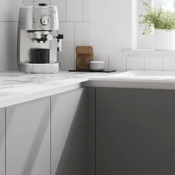 Porte de meuble de cuisine Stevia gris mat l. 60 cm x H. 72 cm GoodHome