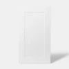 Porte de meuble de cuisine Artemisia blanc mat l. 40 cm x H. 72 cm GoodHome