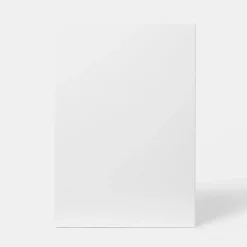 Porte de meuble de cuisine Stevia blanc brillant l. 50 cm x H. 72 cm GoodHome