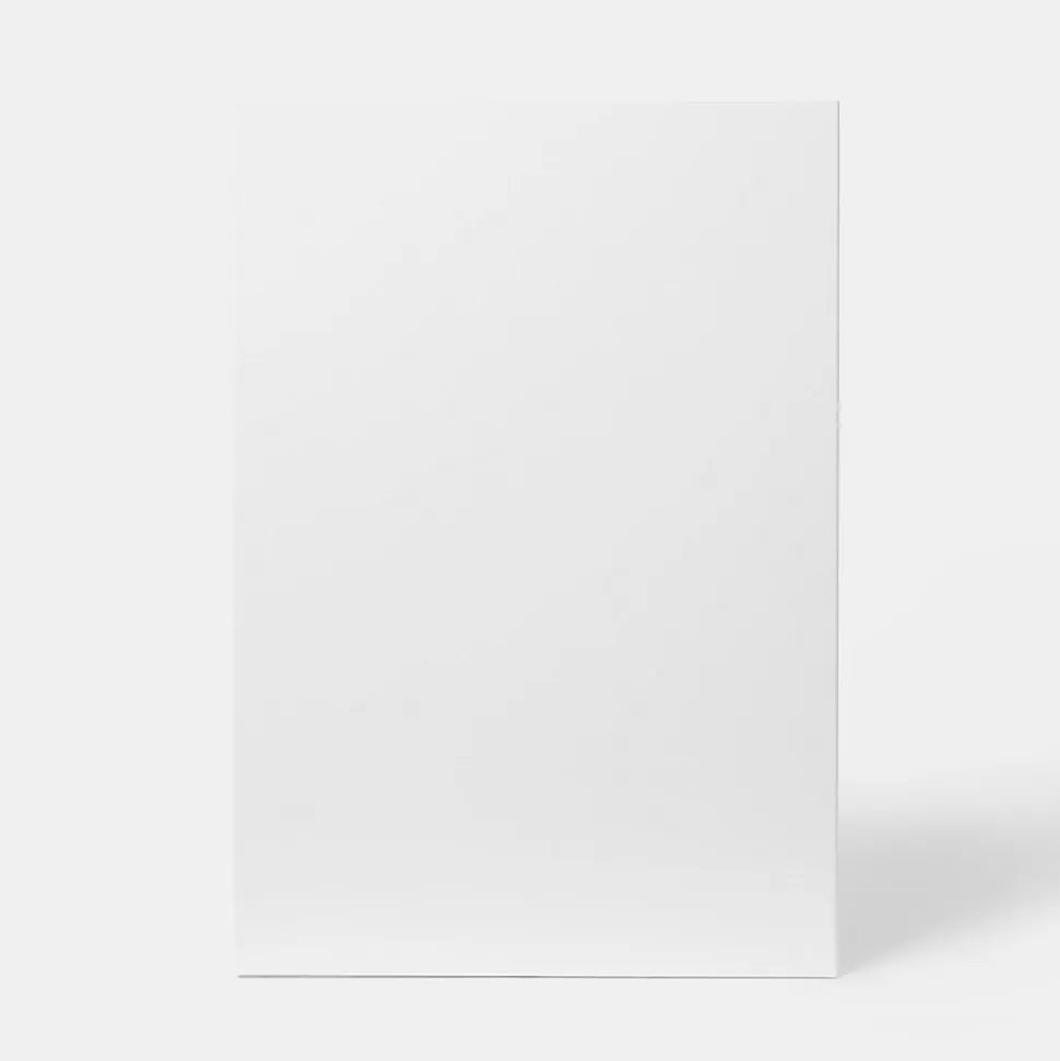 Porte de meuble de cuisine Stevia blanc brillant l. 50 cm x H. 72 cm GoodHome