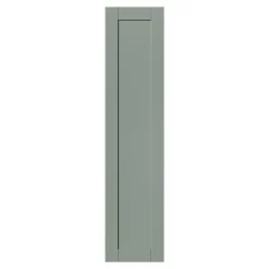 Porte de meuble de cuisine Ash vert sauge l. 29,7 cm x H. 128,7 cm GoodHome