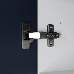 Porte de meuble de cuisine Stevia bleu mat l. 40 cm x H. 72 cm GoodHome