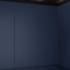 Porte de meuble de cuisine Stevia bleu mat l. 50 cm x H. 72 cm GoodHome