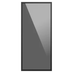 Porte de meuble de cuisine vitrée Winterana noir l. 39,7 x H. 71,5 cm GoodHome