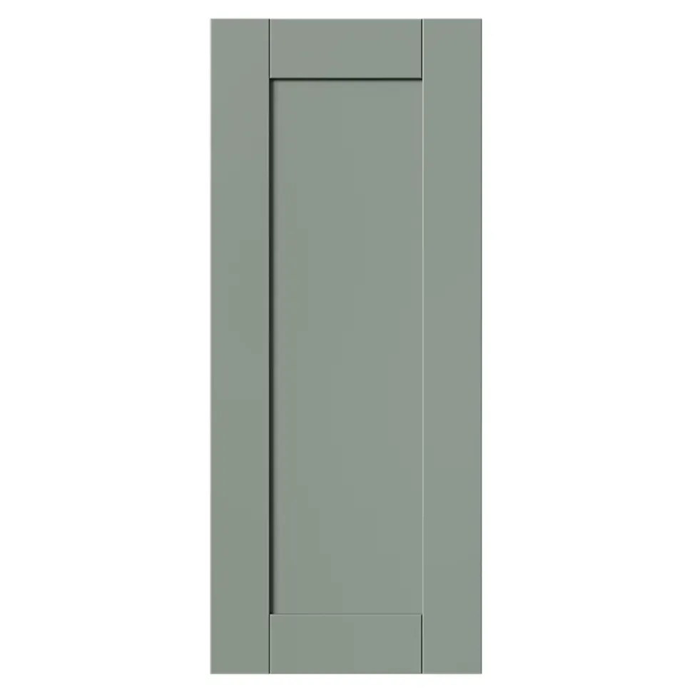 Porte de meuble de cuisine Ash vert sauge l. 29,7 cm x H. 71,5 cm GoodHome