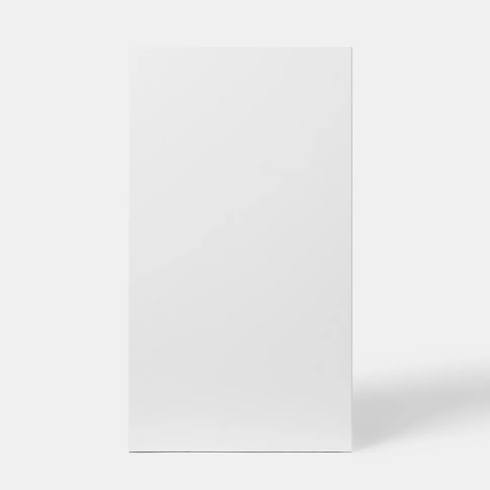 Porte de meuble de cuisine Stevia blanc brillant l. 40 cm x H. 72 cm GoodHome