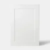 Porte de meuble de cuisine Artemisia blanc mat l. 50 cm x H. 72 cm GoodHome