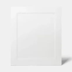 Porte de meuble de cuisine Artemisia blanc mat l. 60 cm x H. 72 cm GoodHome