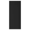 Porte de meuble de cuisine Stevia noir mat l. 30 cm x H. 72 cm GoodHome