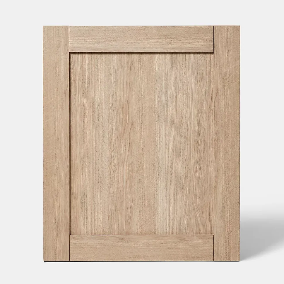 Porte de meuble de cuisine Alpinia décor chêne mat l. 60 cm x H. 72 cm GoodHome