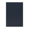 Porte de meuble de cuisine Artemisia bleu mat l. 50 cm x H. 72 cm GoodHome