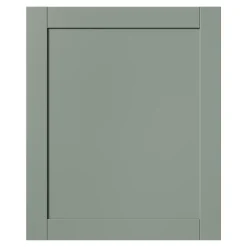 Porte de meuble de cuisine Ash vert sauge l. 59,7 cm x H. 71,5 cm GoodHome