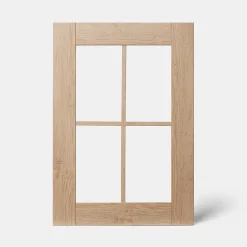 Porte de meuble de cuisine Alpinia décor chêne mat l. 50 cm x H. 71,5 cm GoodHome