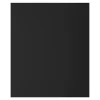 Porte de meuble de cuisine Stevia noir mat l. 60 cm x H. 72 cm GoodHome
