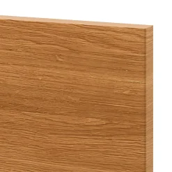 Porte de meuble de cuisine Chia décor chêne fumé mat l. 50 cm x H. 72 cm GoodHome