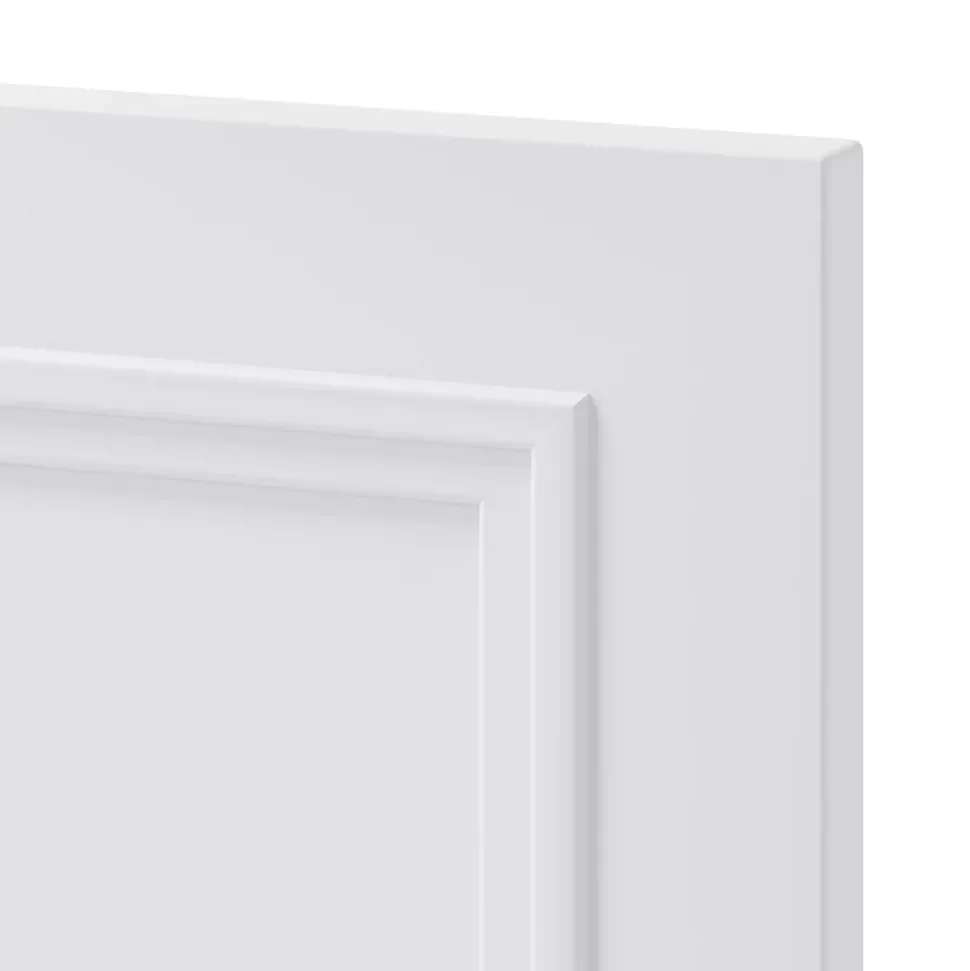 Porte de meuble de cuisine Artemisia blanc mat l. 45 cm x H. 60 cm GoodHome