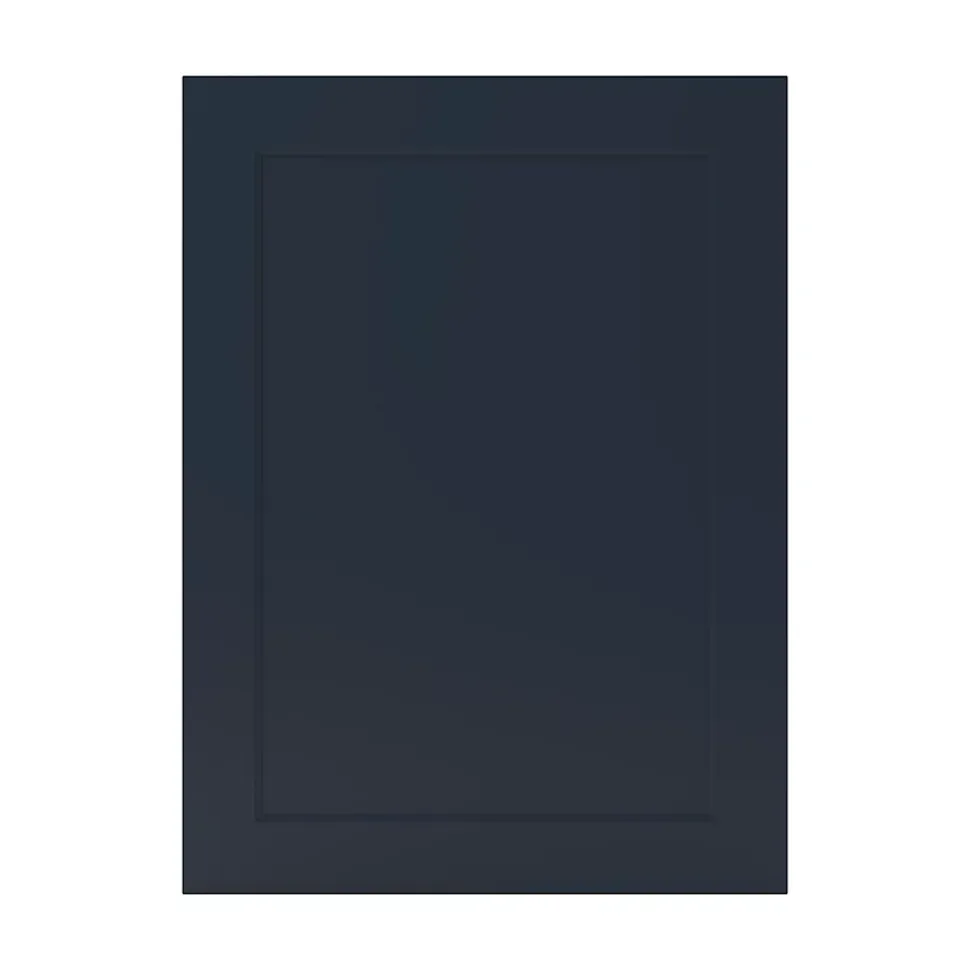 Porte de meuble de cuisine Artemisia bleu mat l. 60 cm x H. 80 cm GoodHome