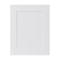 Porte de meuble de cuisine Artemisia blanc mat l. 44,7 cm x H. 57,1 cm GoodHome