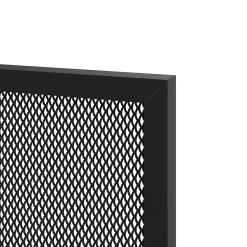 Porte de meuble de cuisine nid d'abeille Winterana noir l. 59,7 cm x H. 35,6 cm GoodHome