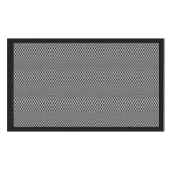 Porte de meuble de cuisine nid d'abeille Winterana noir l. 59,7 cm x H. 35,6 cm GoodHome