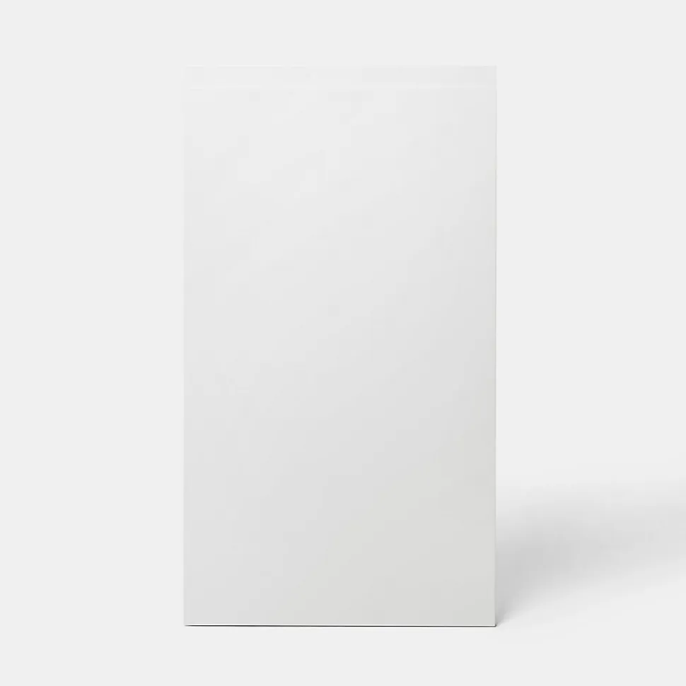 Porte de meuble de cuisine Garcinia blanc brillant l. 40 cm x H. 72 cm GoodHome