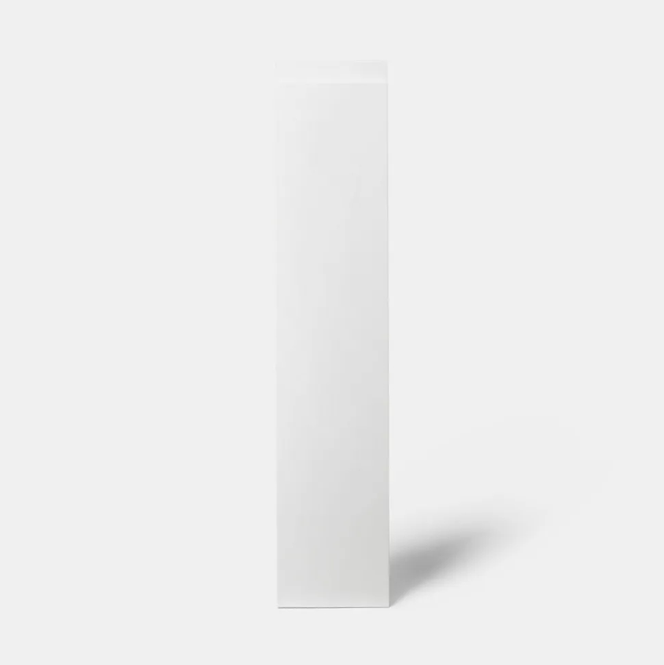 Porte de meuble de cuisine Garcinia blanc brillant l. 15 cm x H. 72 cm GoodHome