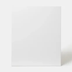 Porte de meuble de cuisine pour électroménager Stevia blanc brillant l. 60 cm x H. 72 cm GoodHome