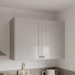 Porte de meuble de cuisine Ash gris mat l. 49,7 cm x H. 71,5 cm GoodHome