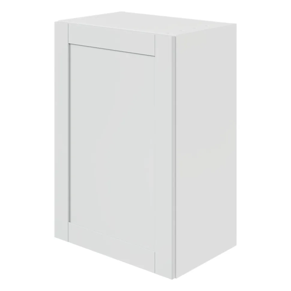 Porte de meuble de cuisine Ash gris mat l. 49,7 cm x H. 71,5 cm GoodHome