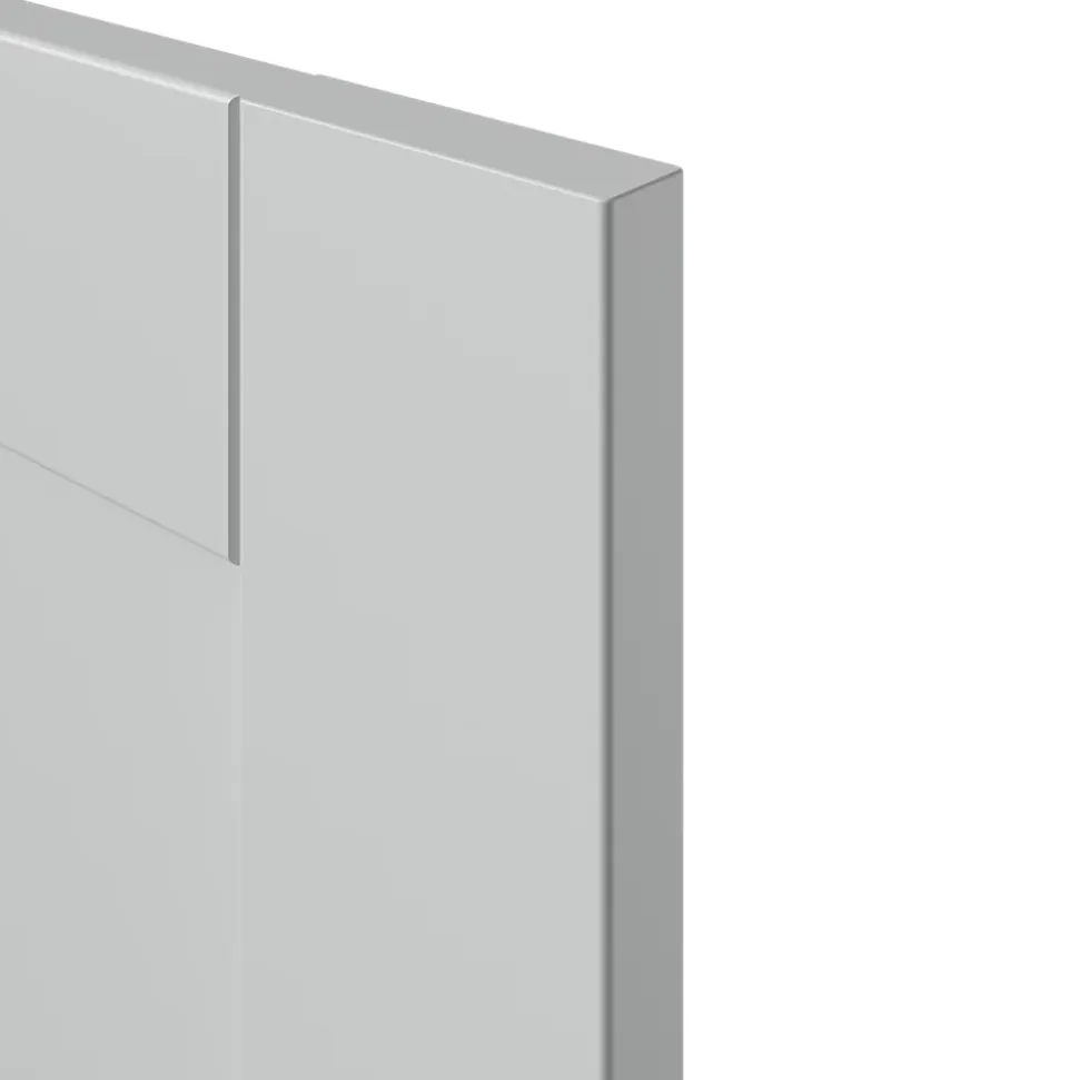 Porte de meuble de cuisine Ash gris mat l. 49,7 cm x H. 71,5 cm GoodHome