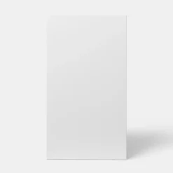 Porte de meuble de cuisine Stevia blanc brillant l. 50 cm x H. 90 cm GoodHome