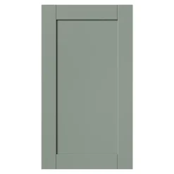 Porte de meuble de cuisine Ash vert sauge l. 39,7 cm x H. 71,5 cm GoodHome