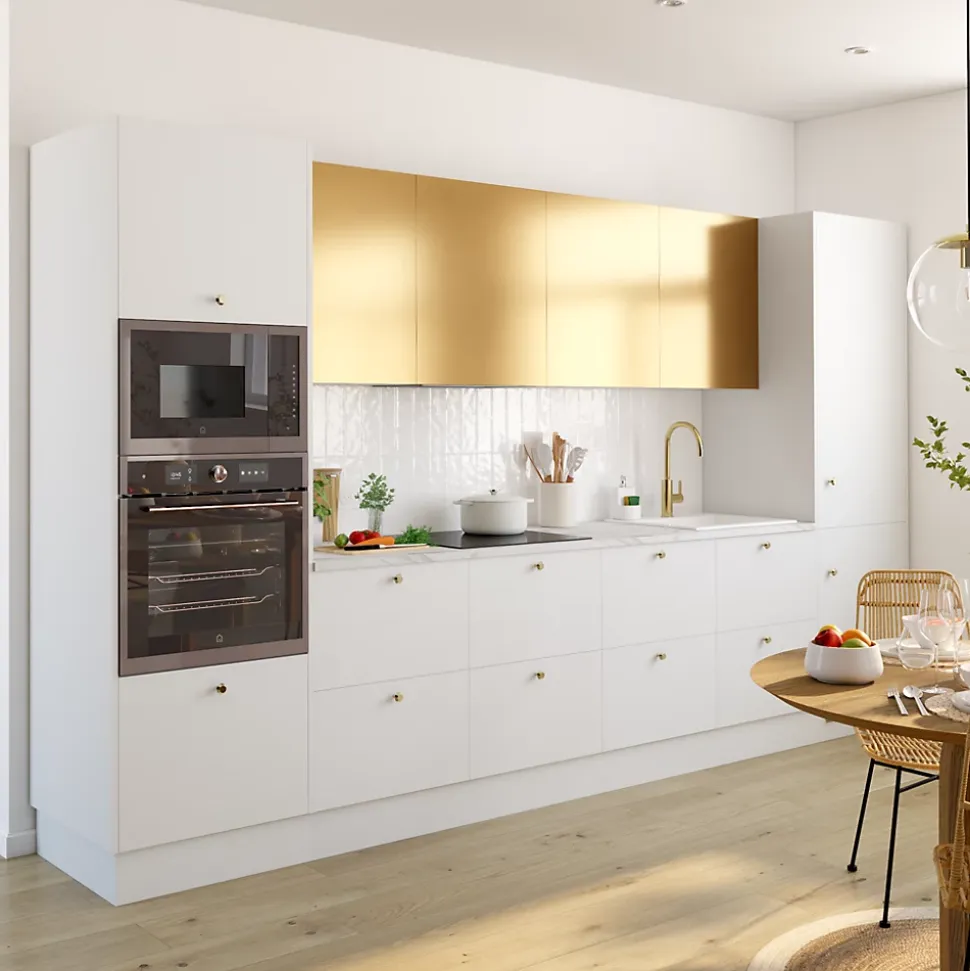 Porte de meuble de cuisine Stevia blanc mat l. 39,7 x H. 71,5 cm GoodHome