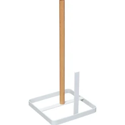 Porte essuie tout à poser blanc et bois ,5Five