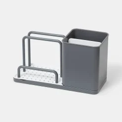 Porte ustensile de cuisine Datil GoodHome gris anthracite