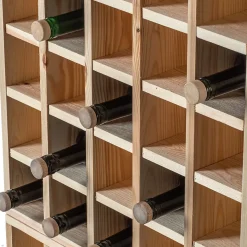 Porte-bouteilles KADAX Chess naturel K11375