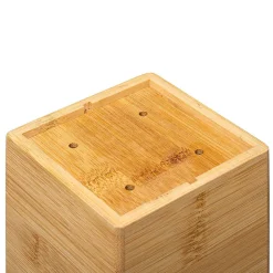 Pot à ustensiles 2 compartiments Bambou - 5Five