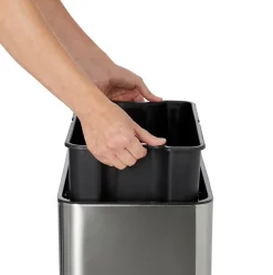 Poubelle à capteur Cooke & Lewis Drosera 45 L