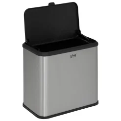 Poubelle à compost en inox 5L - Noir- 5five