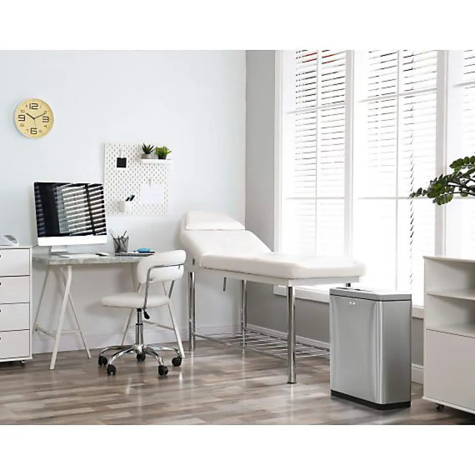 Poubelle à ouverture automatique 2 bacs No Touch 2 x 20 l