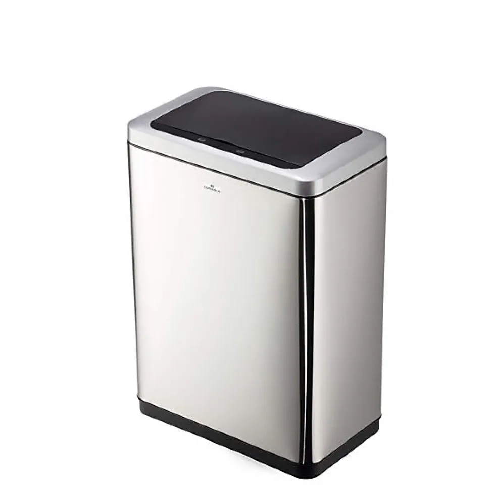 Poubelle à ouverture automatique 2 bacs No Touch 2 x 20 l