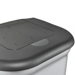 Poubelle à pédale 2 bacs pour tri 2 x 11 litres