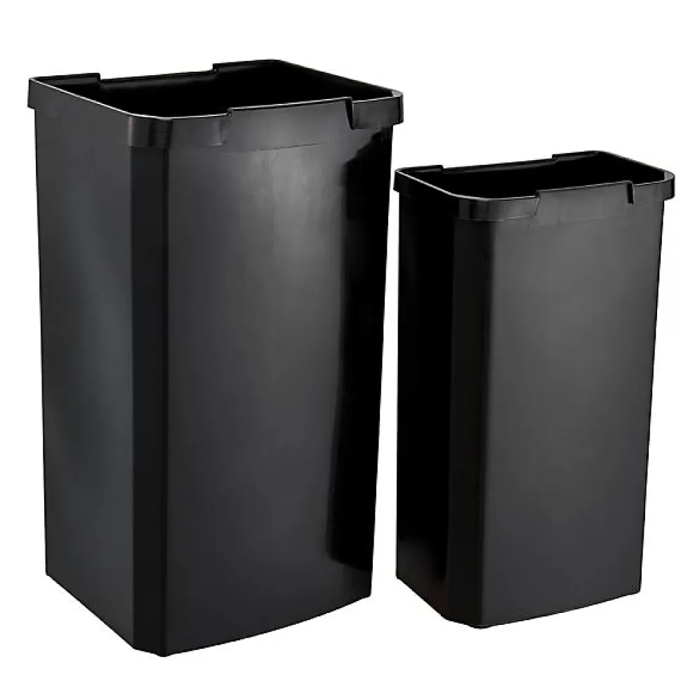 Poubelle à pédale avec 2 bacs 7 et 15 litres