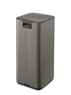Poubelle à pédale Bo 30L gris Brabantia