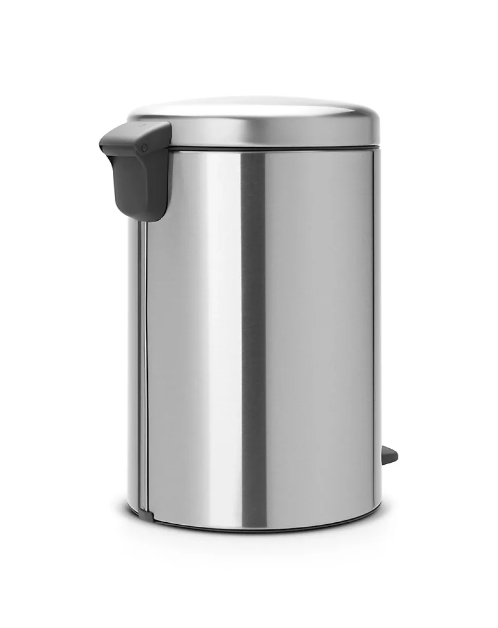 Poubelle à pédale coloris argenté Brabantia NewIcon 20 L
