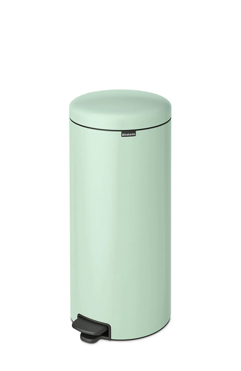 Poubelle à pédale coloris vert jade Brabantia NewIcon 30 L
