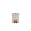 Poubelle à Pédale Frontale Slim Jim Beige 30L - Rubbermaid