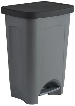 Poubelle à pédale grise 40 L Sundis Mutsu