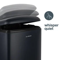 Poubelle à pédale 40L, deep blue edition - 871