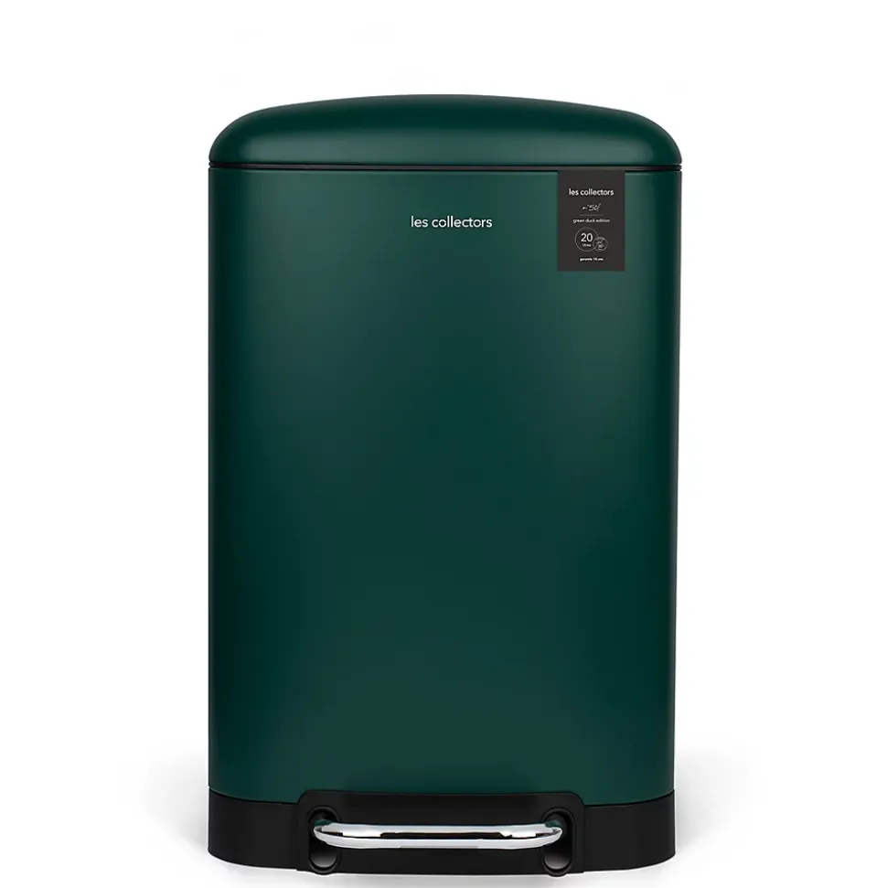 Poubelle à pédale 20L, green duck edition - 501